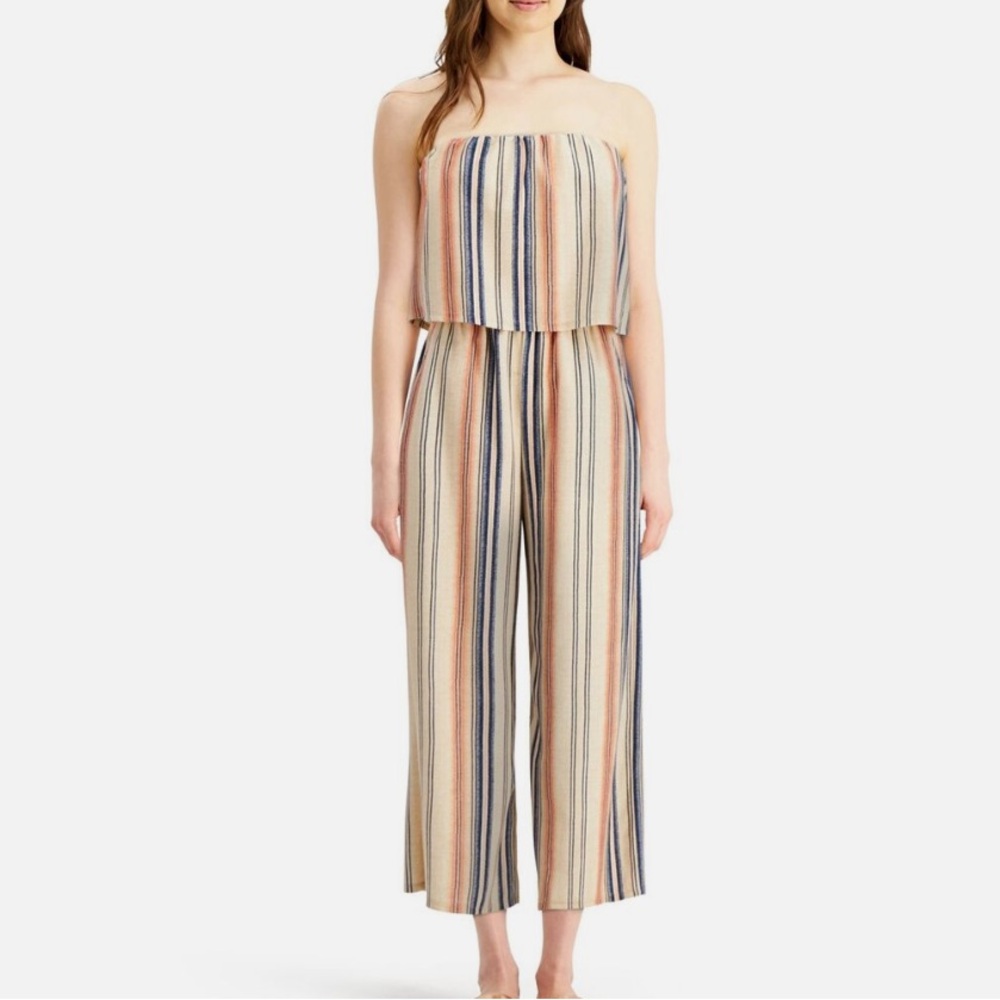 BEPOP | Off shoulder wide leg jumpsuit. Size XS